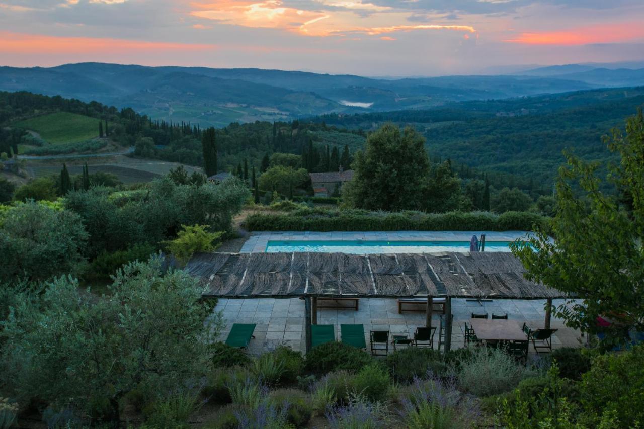 Villa Il Poggio Greve in Chianti Buitenkant foto