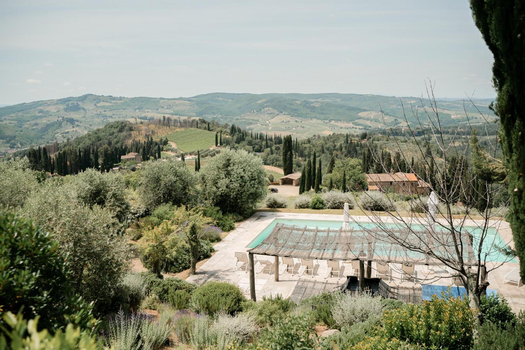 Villa Il Poggio Greve in Chianti Buitenkant foto