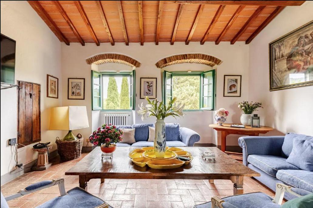 Villa Il Poggio Greve in Chianti Buitenkant foto